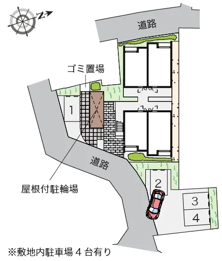 名古屋市瑞穂区御劔町３丁目 月極駐車場